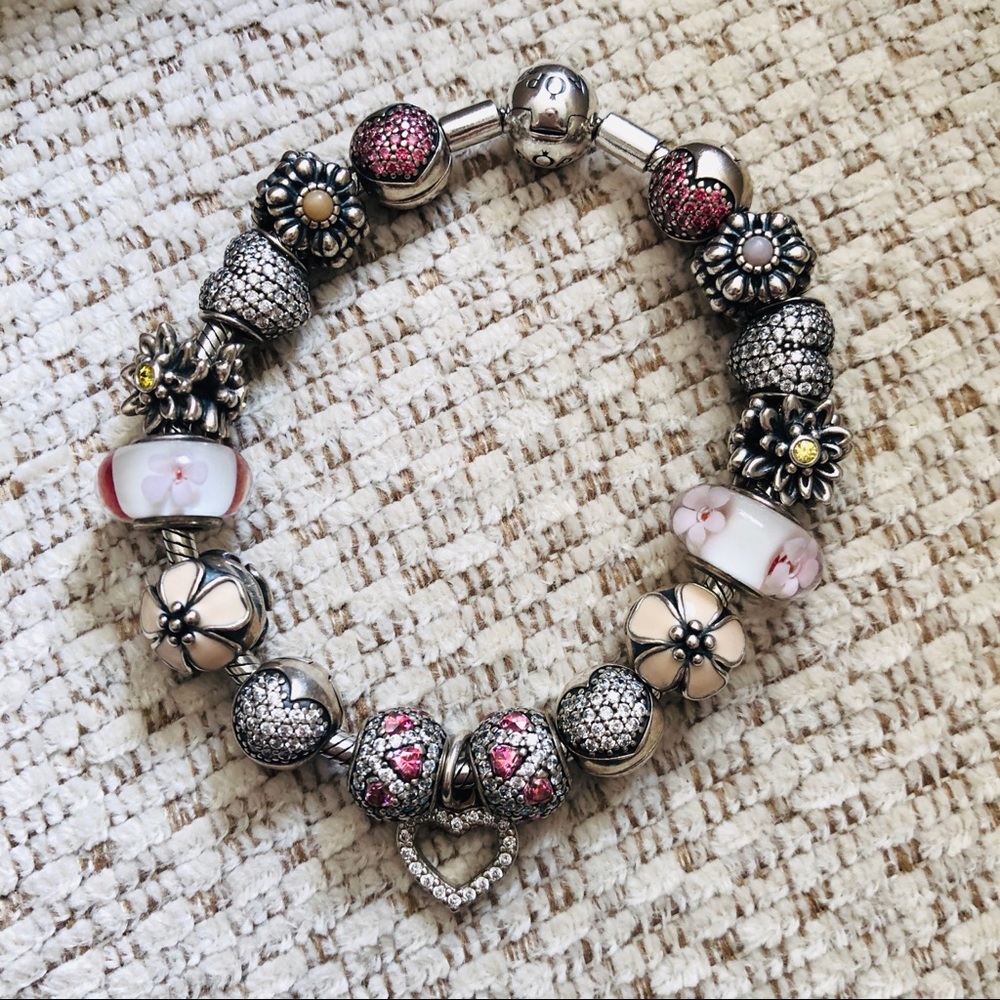 Authentic Pandora Charm Bracelet